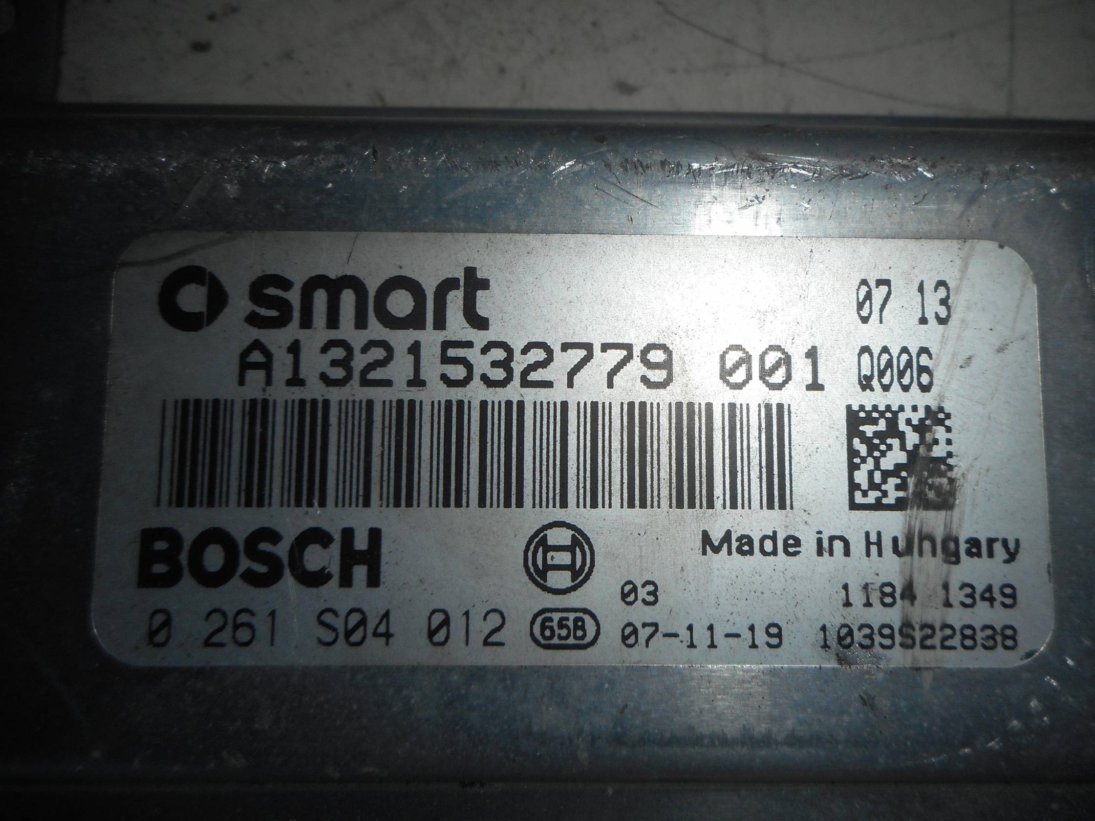 Centralina iniezione